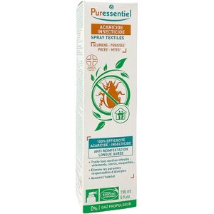 Puressentiel Acaricida Insetticida Spray per Tessuti, 150ml