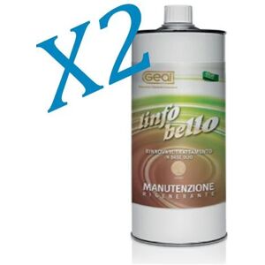 Manutenzione rigenerante protegge superfici in legno 2X1L Geal LINFOBELLO Prezzo Offerta