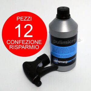 SMEG Home Care PULIMICRO x12 - Detergente specifico per la pulizia interna dei forni a microonde. Co