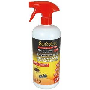 Sandokan INSETTICIDA BIO REVANOL CASA SCARAFAGGI E FORMICHE TRIGGER 750 ML 7075