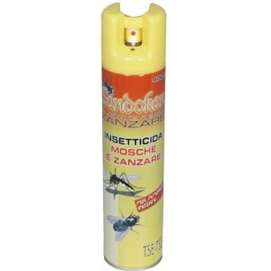 Sandokan INSETTICIDA TSE TSE SPRAY PER MOSCHE E ZANZARE 400 ML.