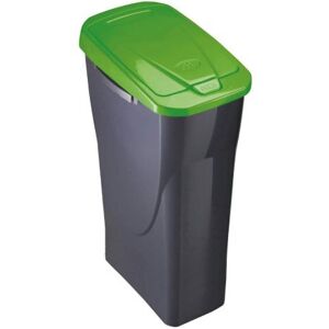 M Home ECOBIN 15 L PATTUMIERA RACCOLTA DIFFERENZIATA 22,4X31X42 CM. COLORE GRIGIO/VERDE