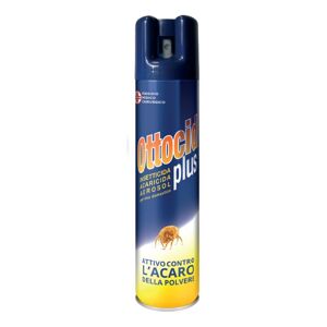 Polifarma Benessere Ottocid Plus - Spray Antiacari 300 ml - Protezione per il tuo Ambiente Domestico