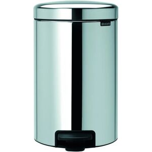 Brabantia Cestino da bagno a pedale new icon  grigio inox in inox