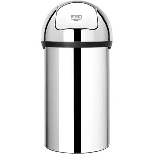 Brabantia Pattumiera Push Bin  a pedale grigio inox 60 L