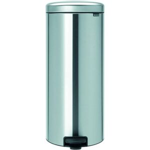 Brabantia Pattumiera New Icon  a pedale grigio inox 30 L