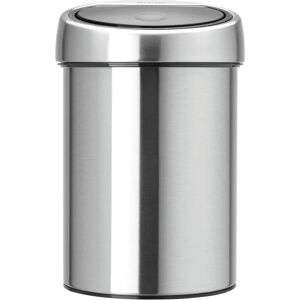 Brabantia Cestino da bagno push touch bin  grigio 3 Lin acciaio