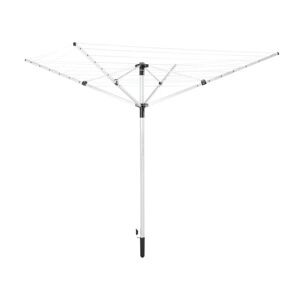 Leifheit Stendibiancheria da esterno ad ombrello  LinoPush 400 a ombrello in alluminio L 203 cm grigio / argento