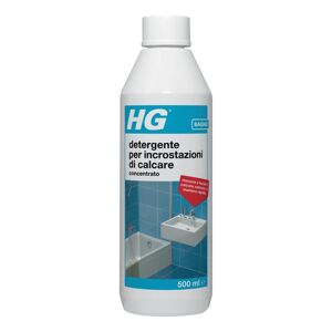 HG Detergente anticalcare  DETERGENTE INCROSTAZIONI CALCARE CONC. 0,5 lt