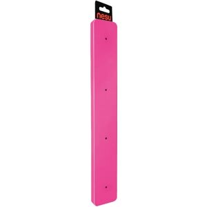 Leroy Merlin Appendiabiti da avvitare  HBASE44MG in plastica fucsia opaco 4 ganci L 48.5 x H 5 cm