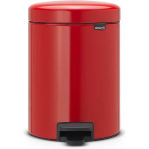 Brabantia PATTUMIERA PEDAL BIN LT.5 ROSSO