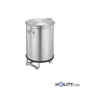 Pattumiera Inox Con Pedale H215_201