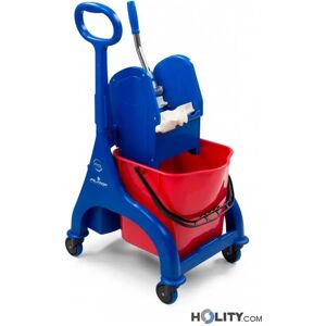 Carrello Pulizia Con Secchio 25 Litri H422_50