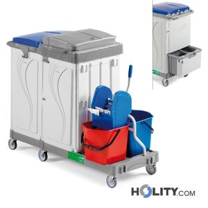 Carrello Per Pulizia Professionale H422_55