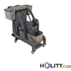 Carrello Per Pulizia Con Portasacco H694_02