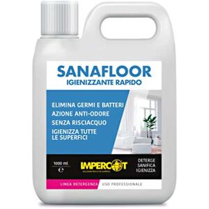 Impercot Sanafloor Detergente Igienizzante Rapido Per Tutte Le Superfici 1 Lt