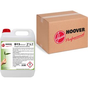 Hoover Scatola 4 taniche D13 sanificante detergente deodorante profumato 5 litri