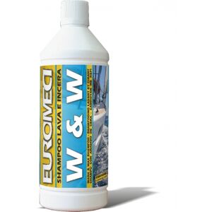 Euromeci Wax & Wash Shampoo per imbarcazioni arricchito con speciali cere