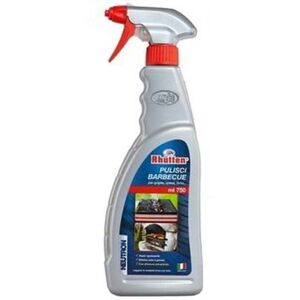 Ferraboli Rhutten Pulisci Barbecue 750ml Detergente Ideal Per La Pulizia Di Barbecue Con Tappo Salva-Bimbo