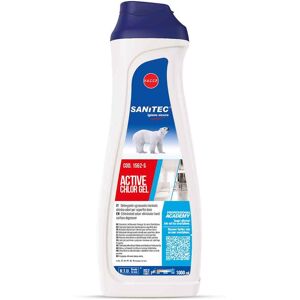 Active Chlor Gel Detergente Sgrassante Con Cloro Attivo Sanitec 1 L