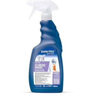 Smacchiatore X2 Per Sporco Grasso Sciogli-Macchia Sanitec 500 Ml