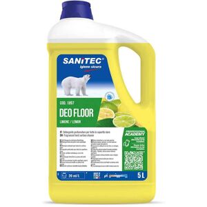 Deo Floor Detergente Profumato Per Superfici Al Limone Sanitec 5 L