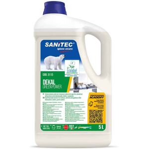 Dekal Green Power Detergente Ecologico Sanitec Tutte Le Durezze Dell'Acqua 5 L