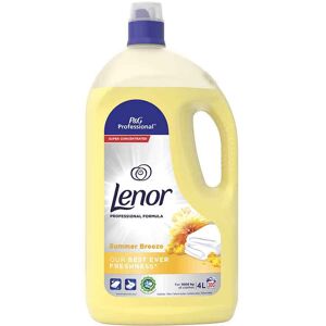 Lenor Brezza D'Estate Ammorbidente Professionale Profumato Per Lavatrice 4 L