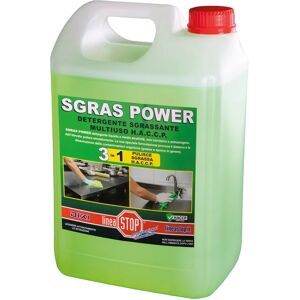 Dixi DETERGENTE SGRASSANTE POWER SGRAS 5 l HACCP X TUTTE LE SUPERFICI DURE