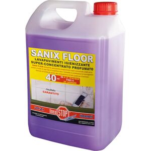 Dixi DETERGENTE IGIENIZZANTE SANIX FLOOR 5 l CONCENTRATO PER PAVIMENTI E SUPERFICI DURE