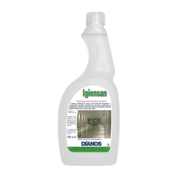 dianos 6 x igiensan - detergente igienizzante profumato 750 ml