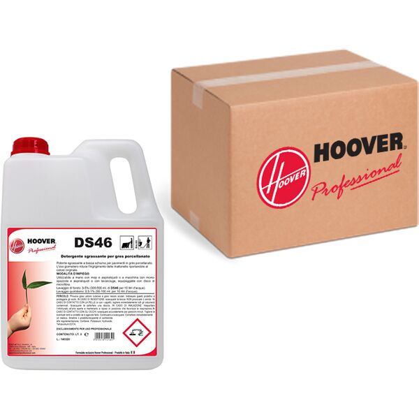 hoover scatola 4 taniche ds46 gres detergente per gres porcellanato