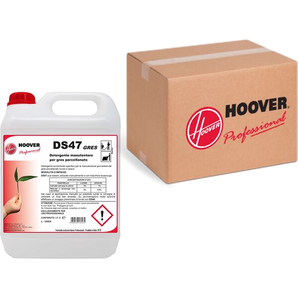 hoover scatola 4 pezzi ds47 gres detergente per gres