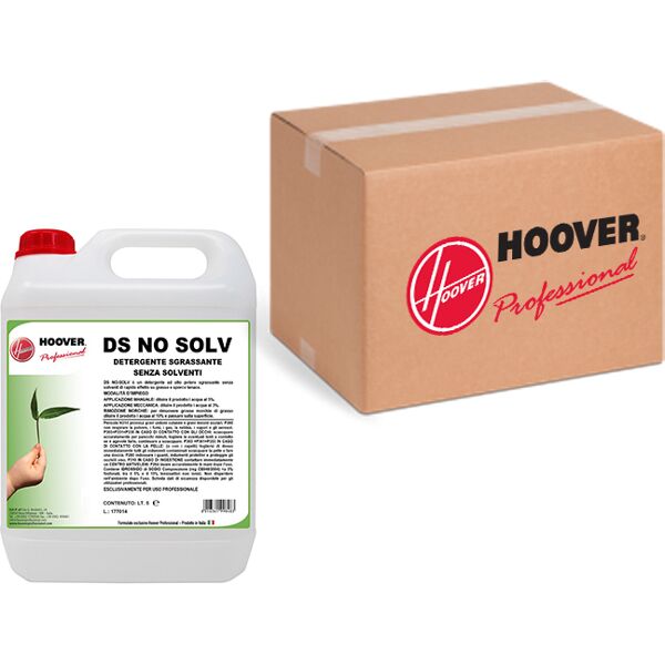 hoover scatola 4 taniche ds no-solv detergente sgrassante senza solventi