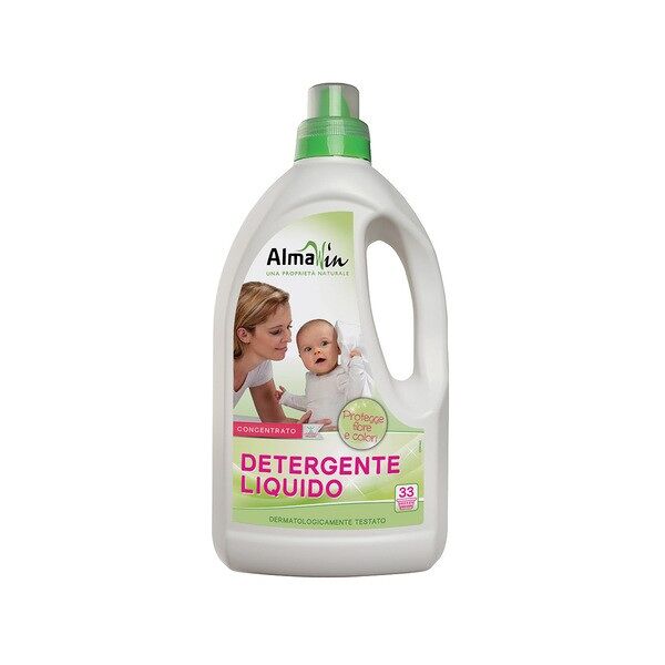 biotobio almawin detersivo per lavatrice liquido 1500 ml