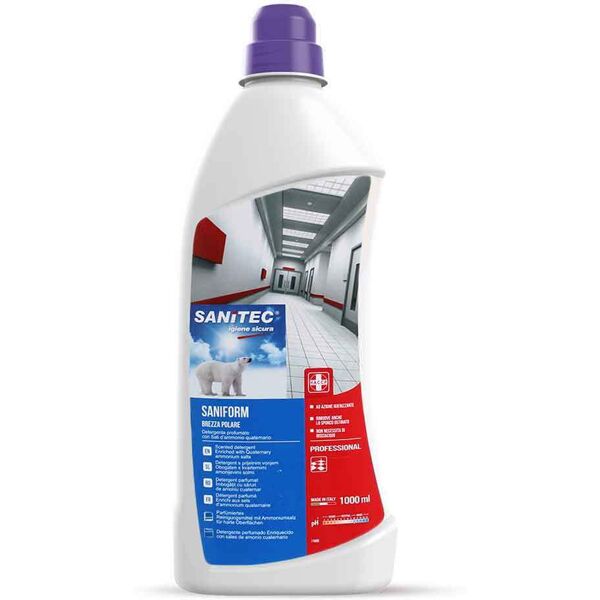 saniform detergente profumato per superfici dure sanitec 1 l