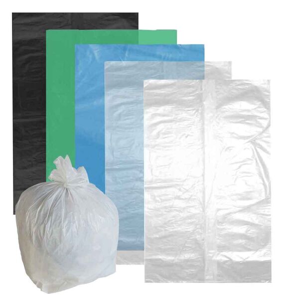 bio extrusion 20 sacchetti immondizia in plastica 50 x 60 cm