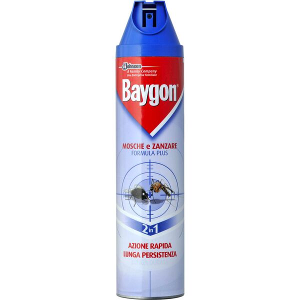 s.c. johnson 309379 baygon spray ml 400 mosche e zanzare pezzi 12 - 309379