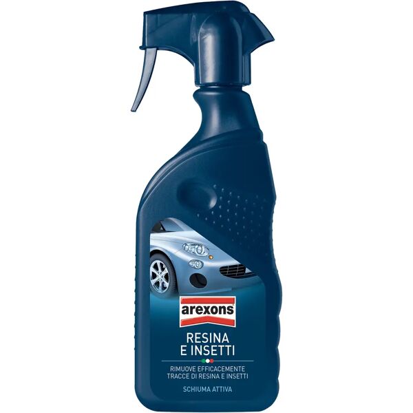 arexons pulitore resina insetti per auto  500 ml con schiuma attiva