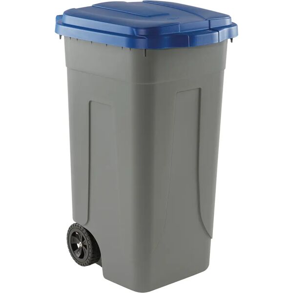 tecnomat coperchio per bidone mobilplastic 100 l blu