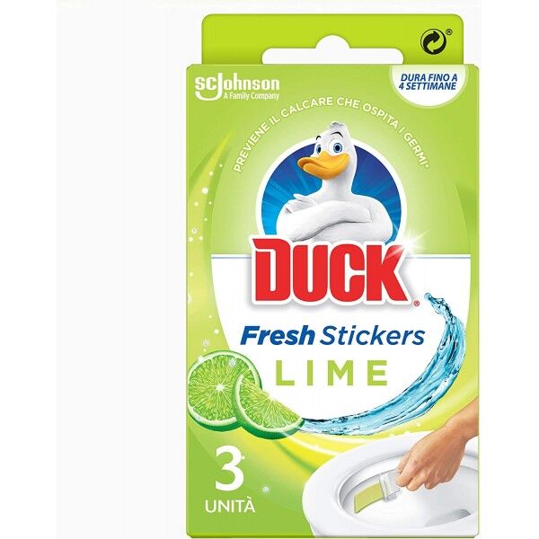 Antica Farmacia Orlandi Duck Anitra Wc Fresh Stikers Lime Pz.3