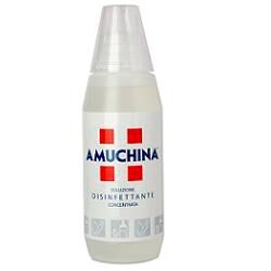 Angelini Spa Disinfettante Igienizzante A Base Di Ipoclorito Di Sodio Antimicrobico Ad Ampio Spettro D'Azione Amuchina Liquida 100% 500 Ml