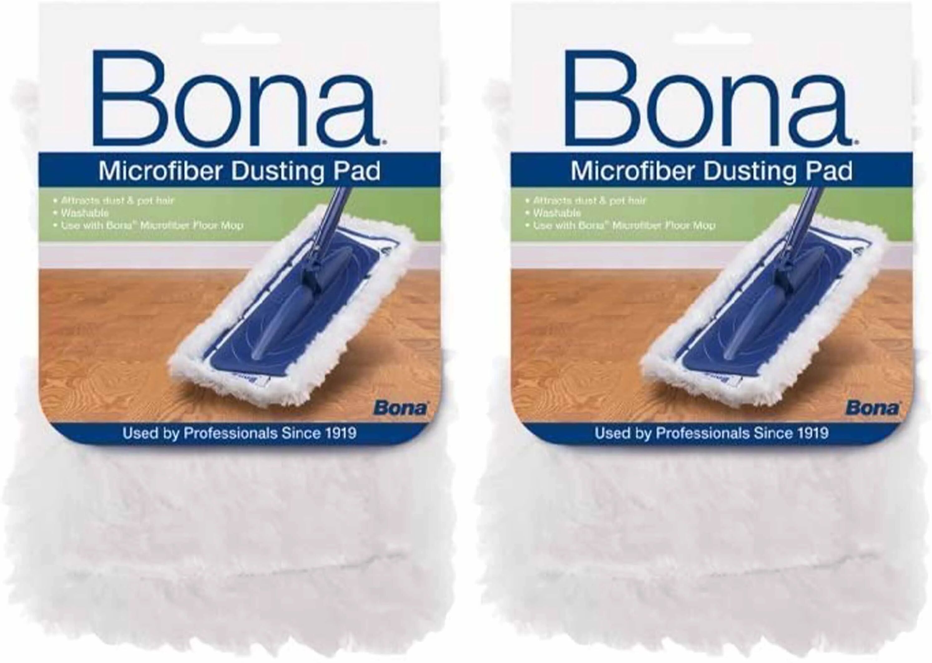 Bona Parquet 2X Bona Dusting pad (panno cattura polvere) da utilizzare con scopa bona spray mop.