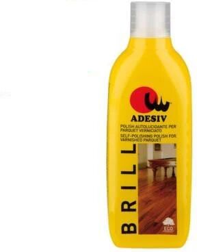 Adesiv Polish Brill Autolucidante Per Parquet Verniciato Prefinito E Laminato 1lt X 3