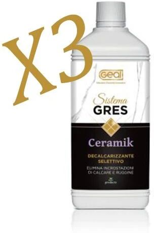 Geal Decalcarizzante Selettivo Pulizia Dopo La Posa Elimina Residui 3x1l Ceramik Prezzo Offerta