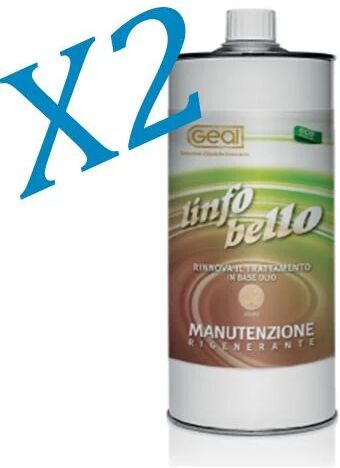 Manutenzione rigenerante protegge superfici in legno 2X1L Geal LINFOBELLO Prezzo Offerta