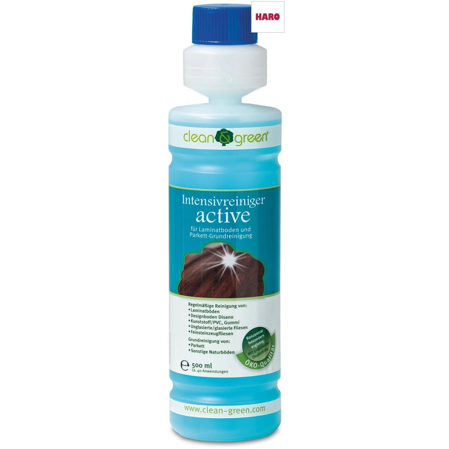 Clean & Green Active - Detergente Intensivo Per Laminati Pvc