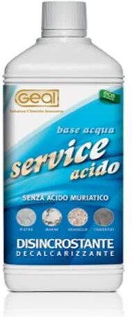 Geal Disincrostante - Decalcarizzante Rimuove Residui Cemento Calcare Ecc 10lt Service Acido Prezzo Offerta