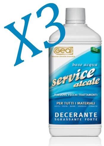 Geal Detergente Alcalino Per Residui Organici E Nero Fumo 3x1l Service Alcale Prezzo Offerta