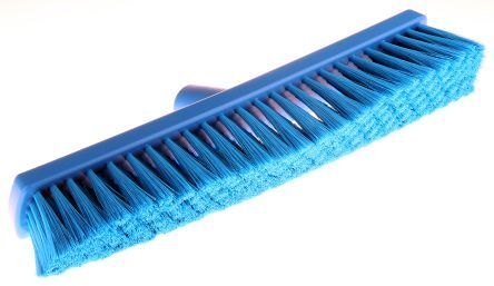Vikan Scopa di colore Blu , con setole in PET di 60mm, per superfici asciutte e bagnate, 31793